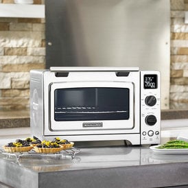 1 Cubic Foot Stainless Steel Convection Countertop Oven