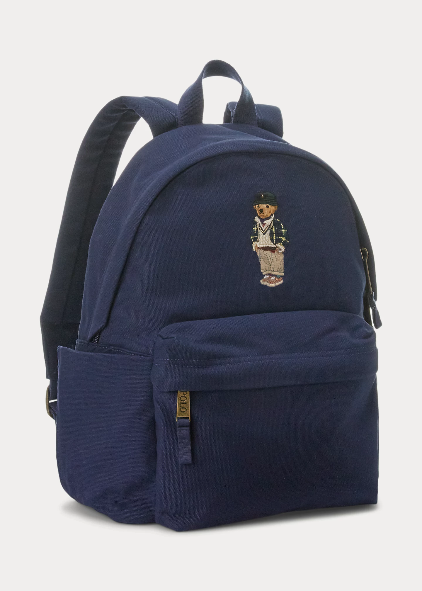 Polo Bear Canvas Backpack