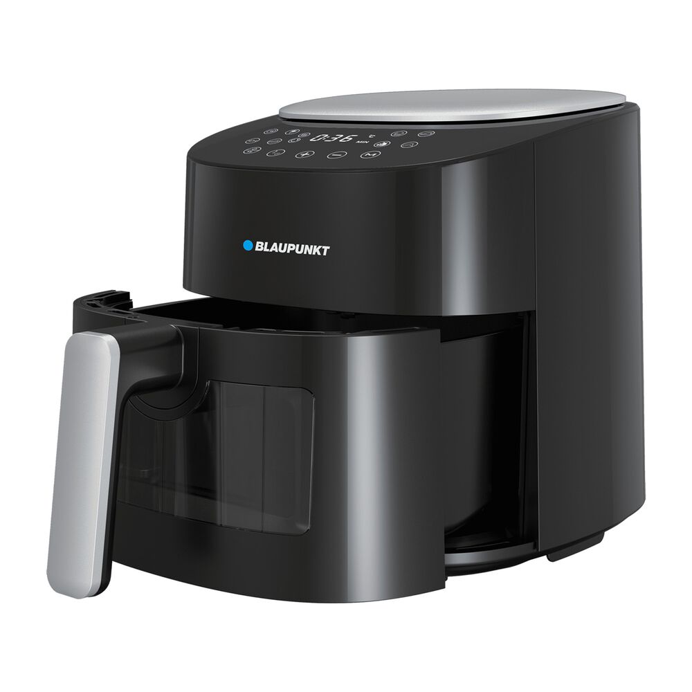 BLAUPUNKT Air Fryer Frytkownica beztłuszczowa Blaupunkt AFD512, 1300 W, 3,7 l, czarna