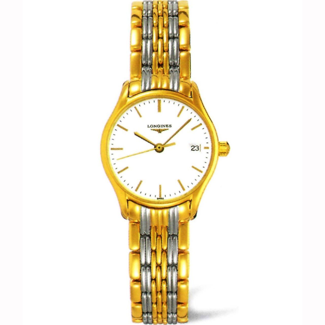 [2026 Mirror Grade]Longines Women's L4.259.2.12.7 Lyre Two-Tone Stainless Steel Watch