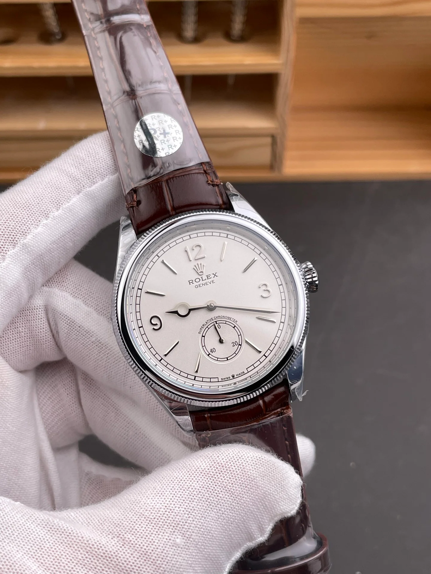 Perpetual 1908 White Dial