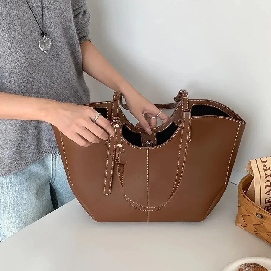 June Vegan Leather Tote