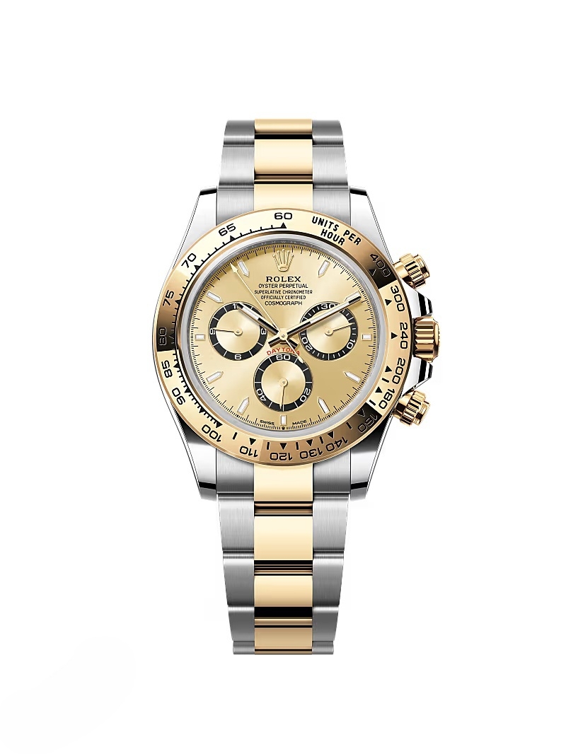 [2026 Mirror Grade]Rolex Daytona 40mm Two.Tone champagne Dial  m126503-0004