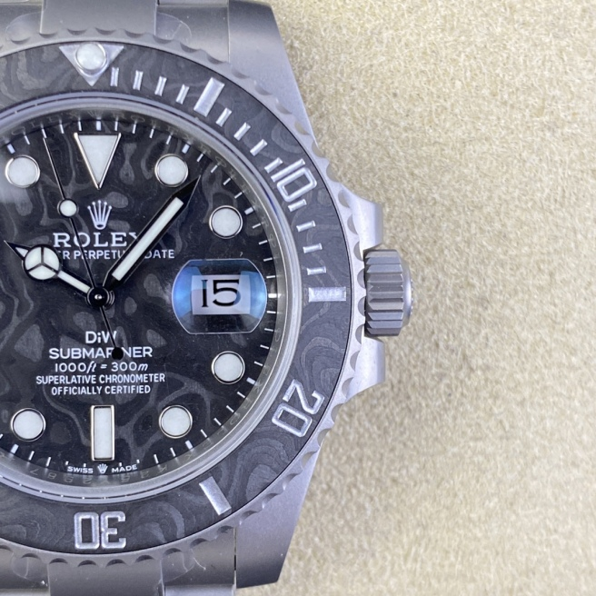 [2026 Mirror Grade]Custom Rolex Submariner Carbon Fiber