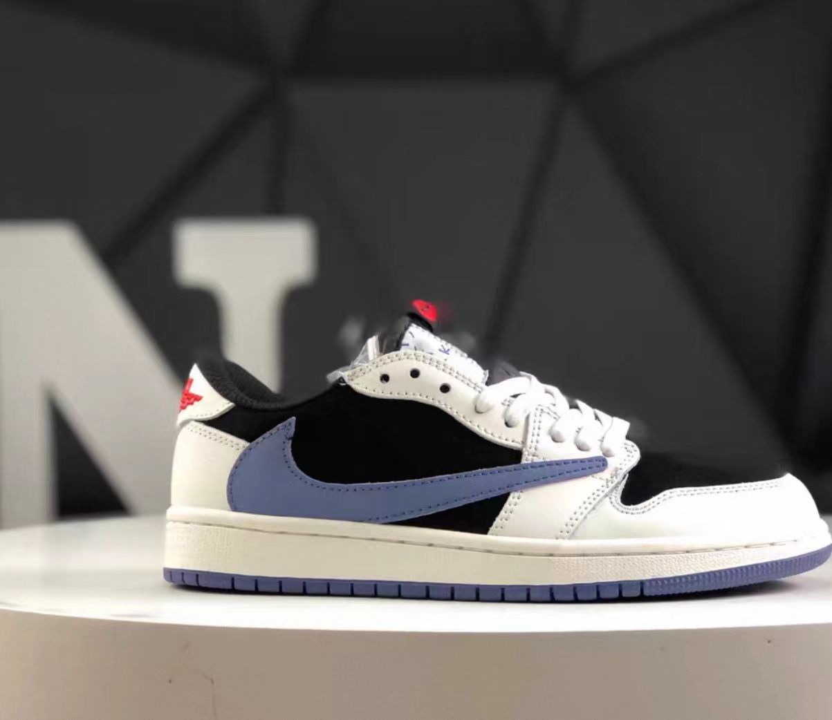 Travis Scott x Air Jordan 1 Low OG "Blue/Black/White"