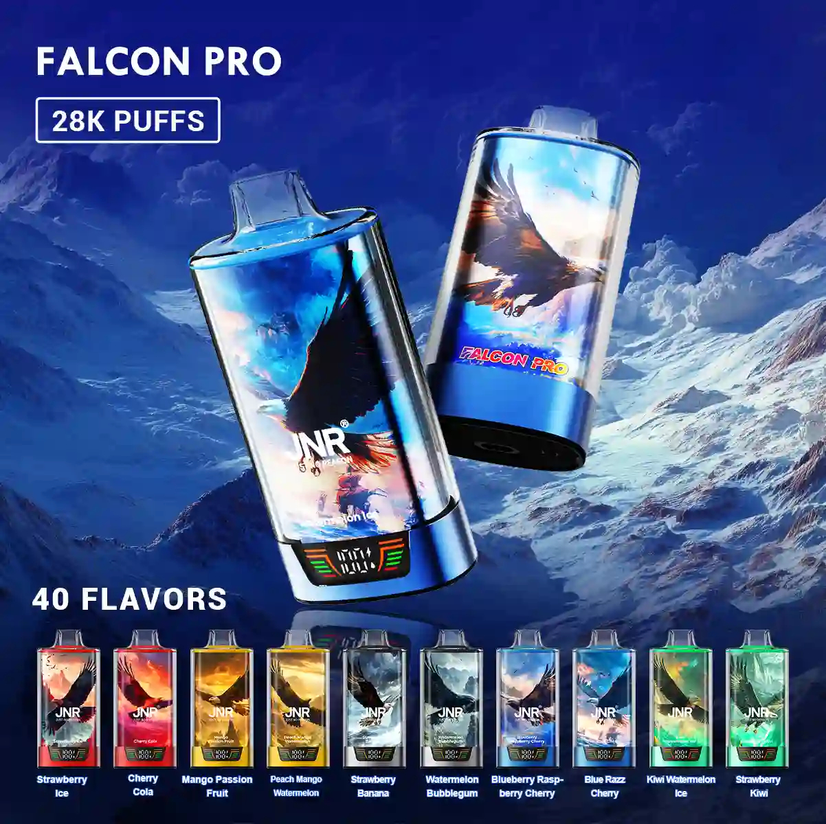 Falcon Pro 28k Puffs Disposable Vape - Vente en Gros / Groothandel