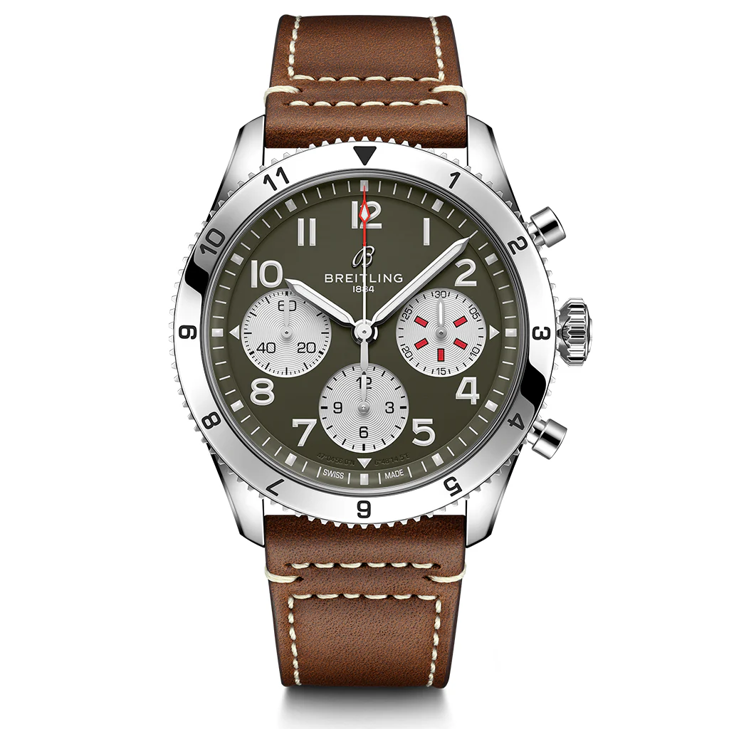 [2026 Mirror Grade]Classic AVI Chronograph 42 Curtiss Warhawk A233802A1L1X1