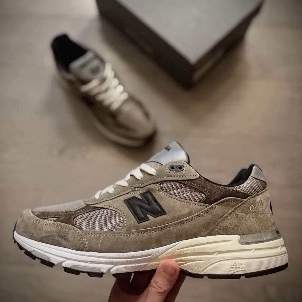 JJJJound × New Balance 993  'Military Urban Grey / Angora'