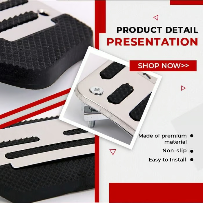 🔥🎁2026 New Year Hot Sale🎁🔥Consentbil™ Car Anti-skid Foot Pedal