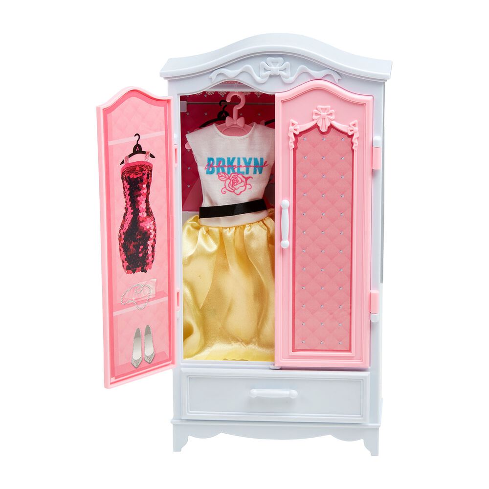 ELEFUN Lalka Roxie Elefun, wymarzona szafa, 30 cm