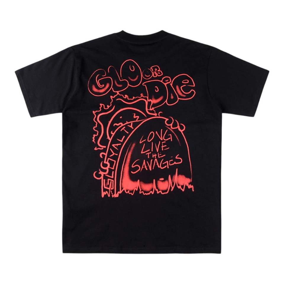 Glo Gang Graphic Independence Black T-Shirt
