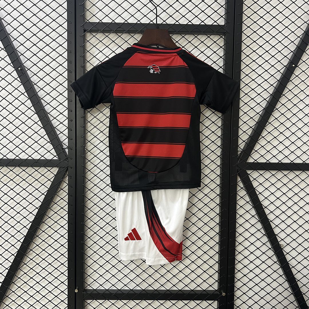 Flamengo Soccer Jersey Home Kids Kit Jersey+Shorts 2025
