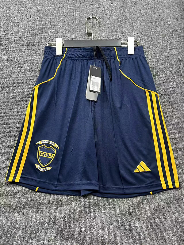 Boca Juniors Soccer Jersey Home Custom Shorts 2025/26