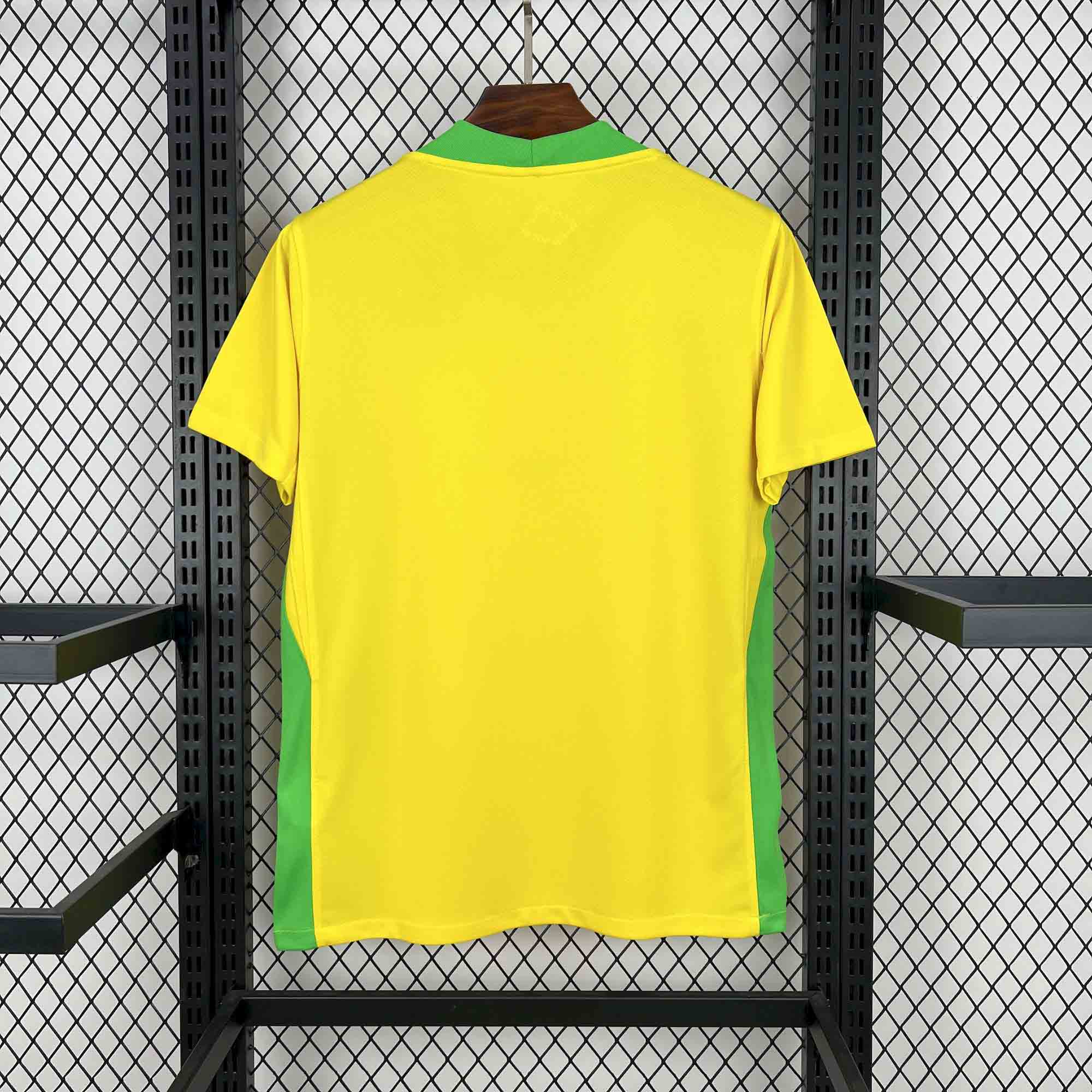 Brazil Soccer Jersey Home Custom Shirt 2025