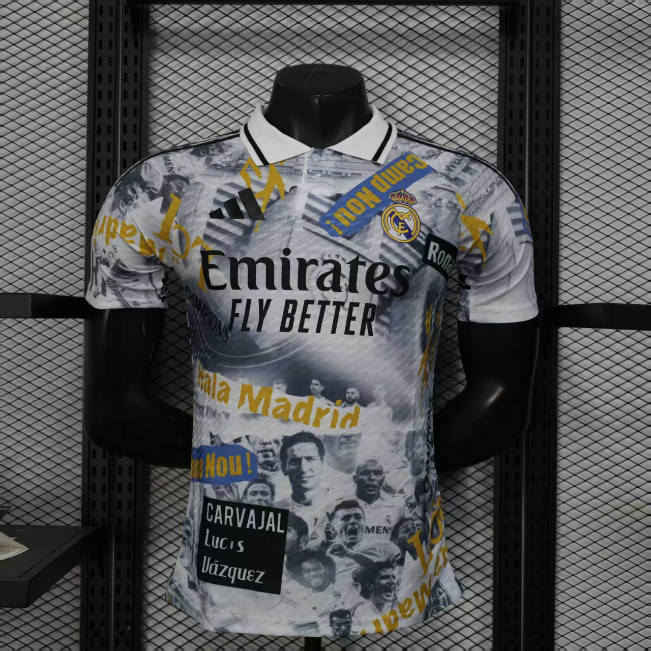 Real Madrid Authentic Soccer Jersey Special Edition Shirt 2025/26