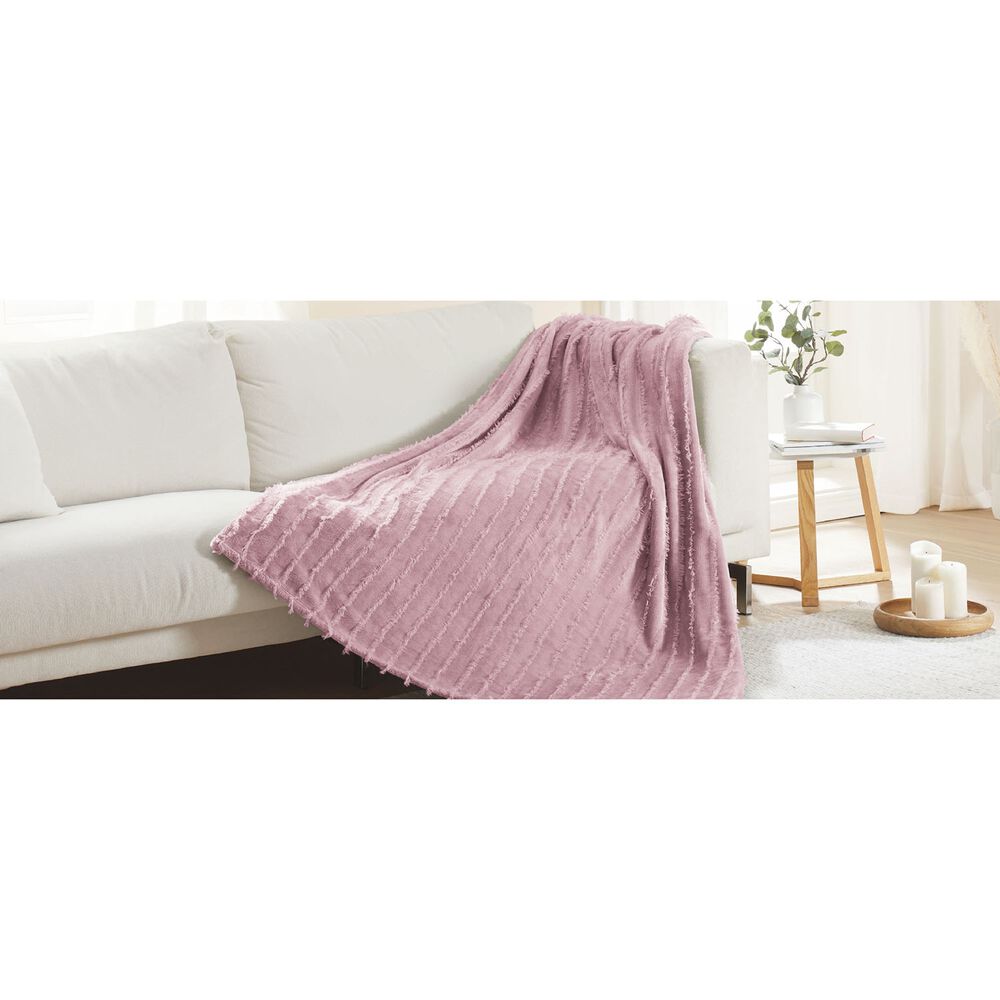 SMUKEE Koc dekoracyjny 150 x 200 cm Smukee Home, różowy