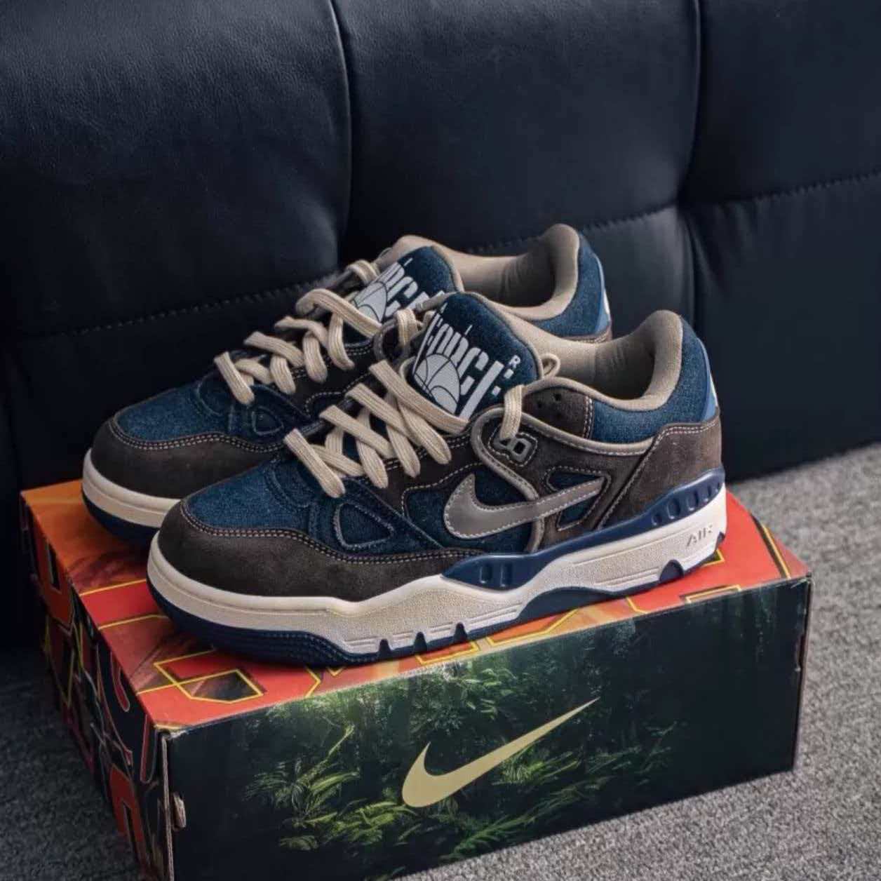 Levi's x Nigo x Nike Air Force 3 Engima Stone OGIN