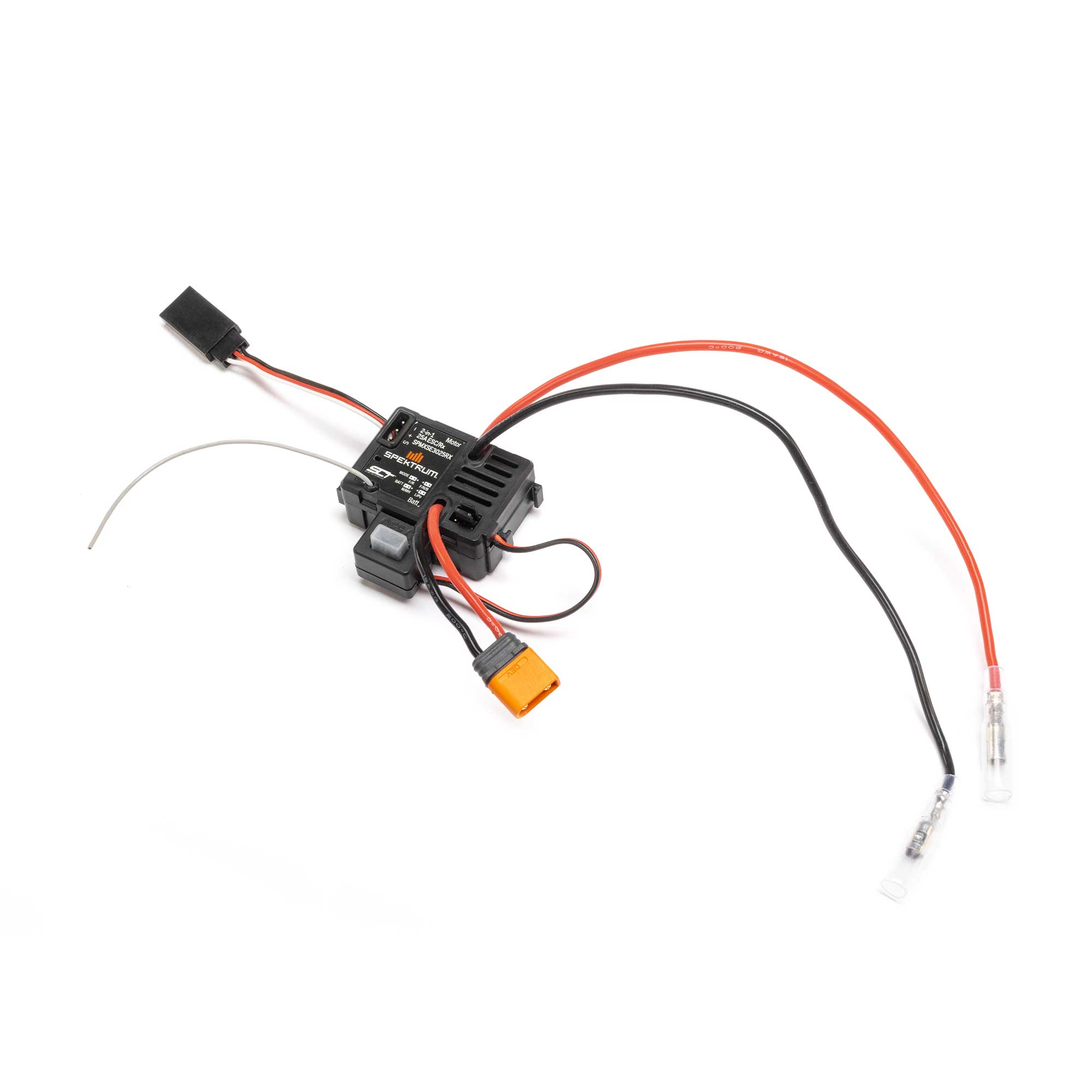 SLT 25A 2-in-1 ESC / Receiver Combo, IC2: 1/16 & 1/18