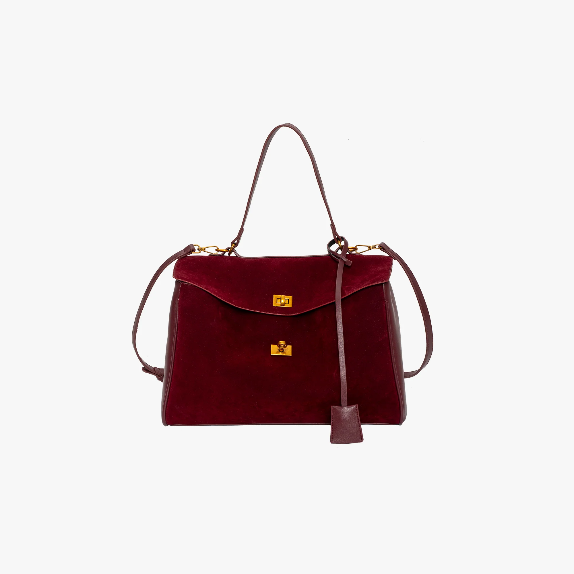 Suede Tote
