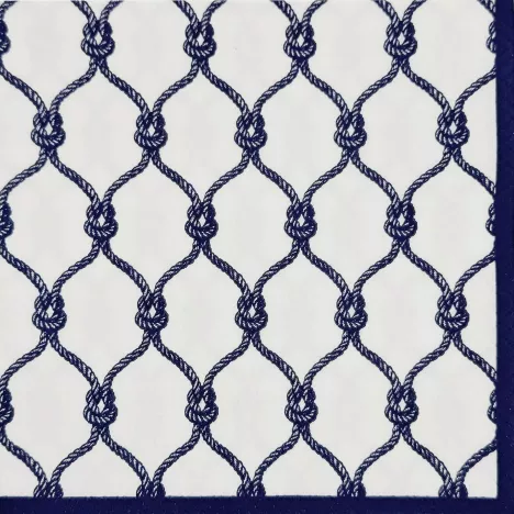 PAW Serwetki papierowe PAW Sea Knot 33x33 cm 20 szt niebieskie