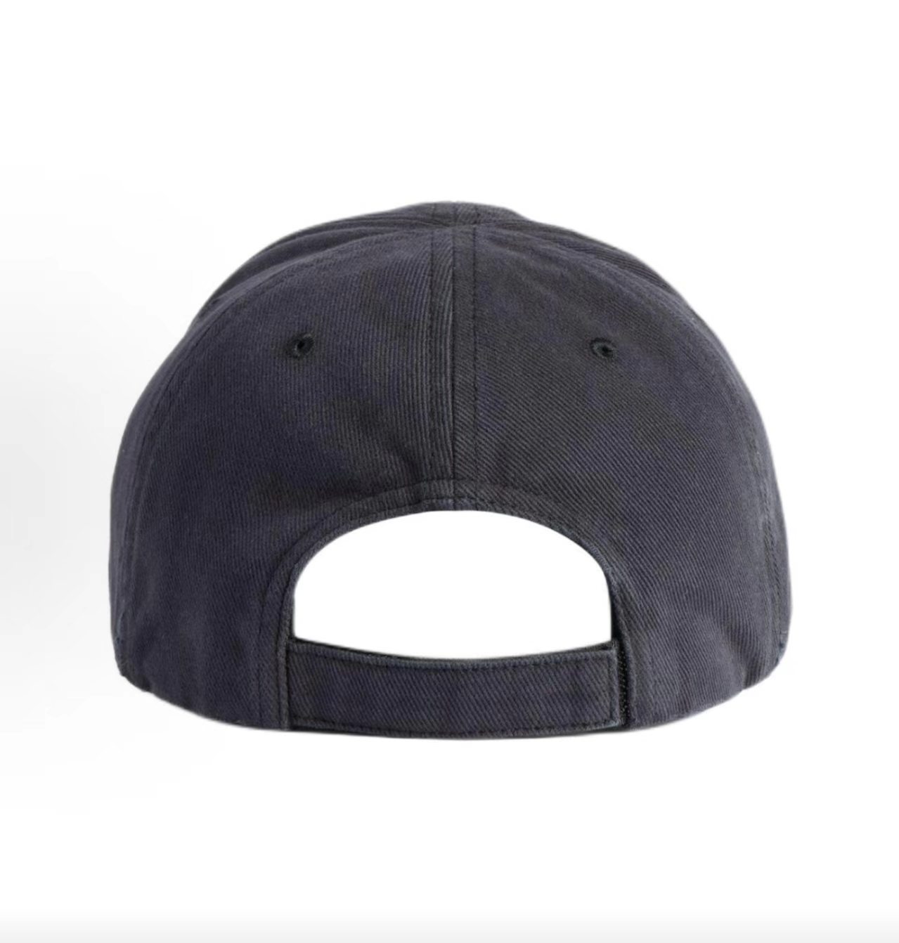 Balenciaga Tape Print Destroyed Baseball Cap