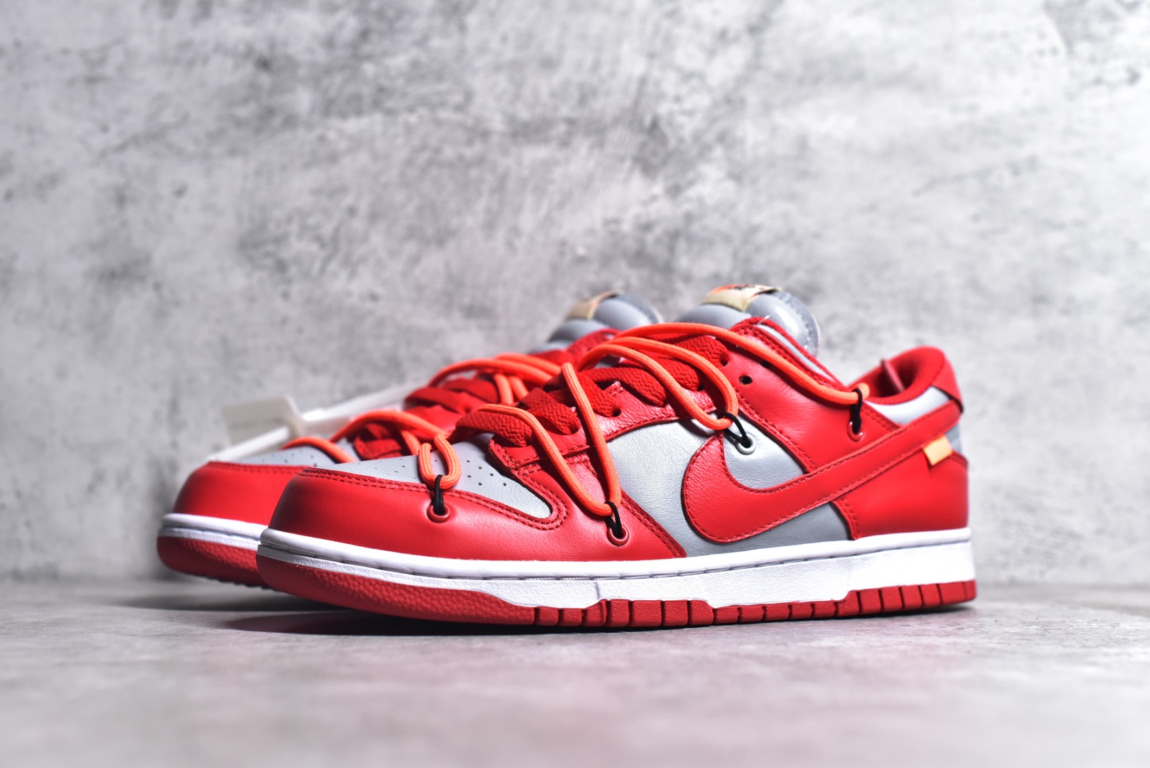 NIKE DUNK LOW OFF-WHITE UNIVERSITY RED CT0856-600