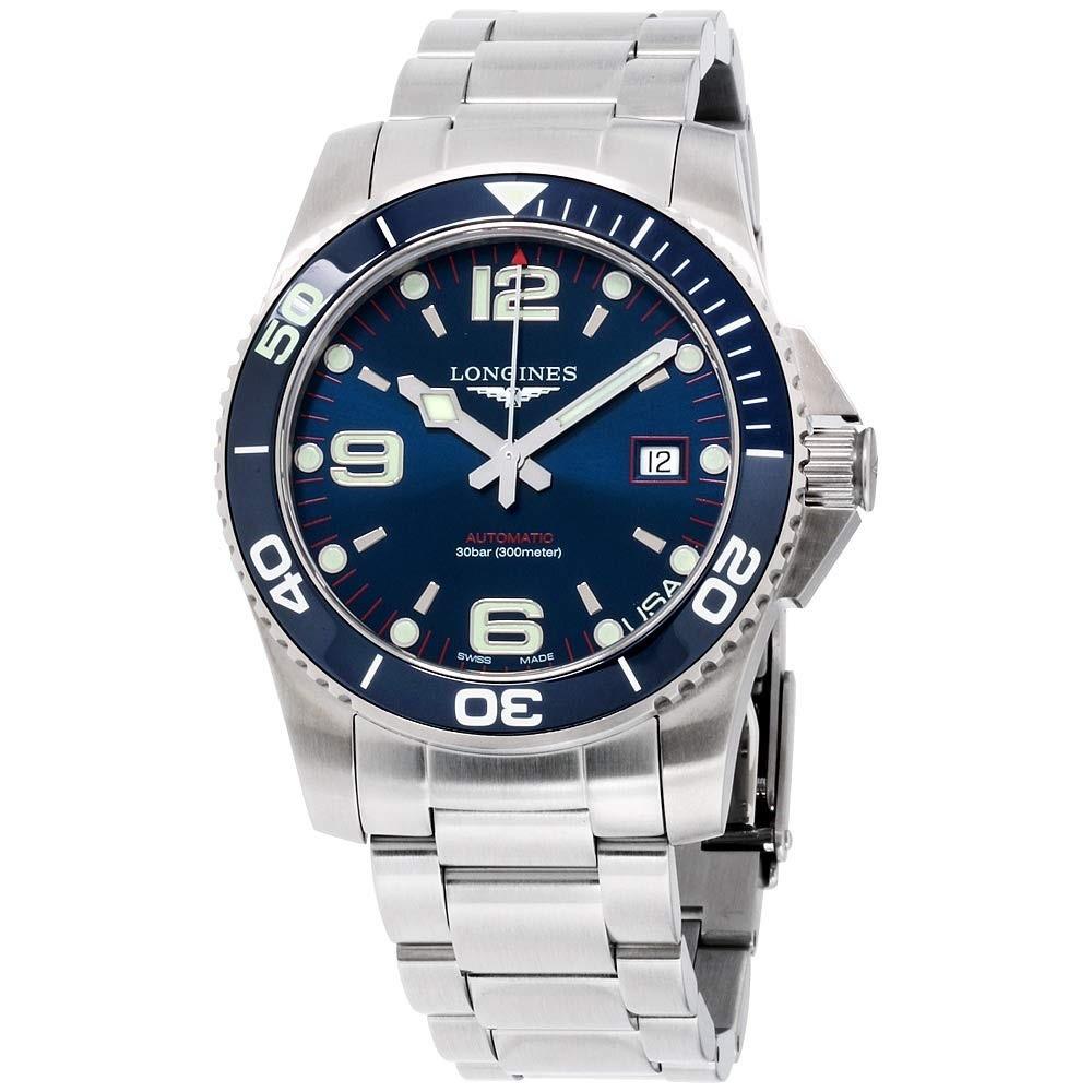 [2026 Mirror Grade]Longines Men's L37424986 USA Exclusive HydroConquest Stainless Steel Watch