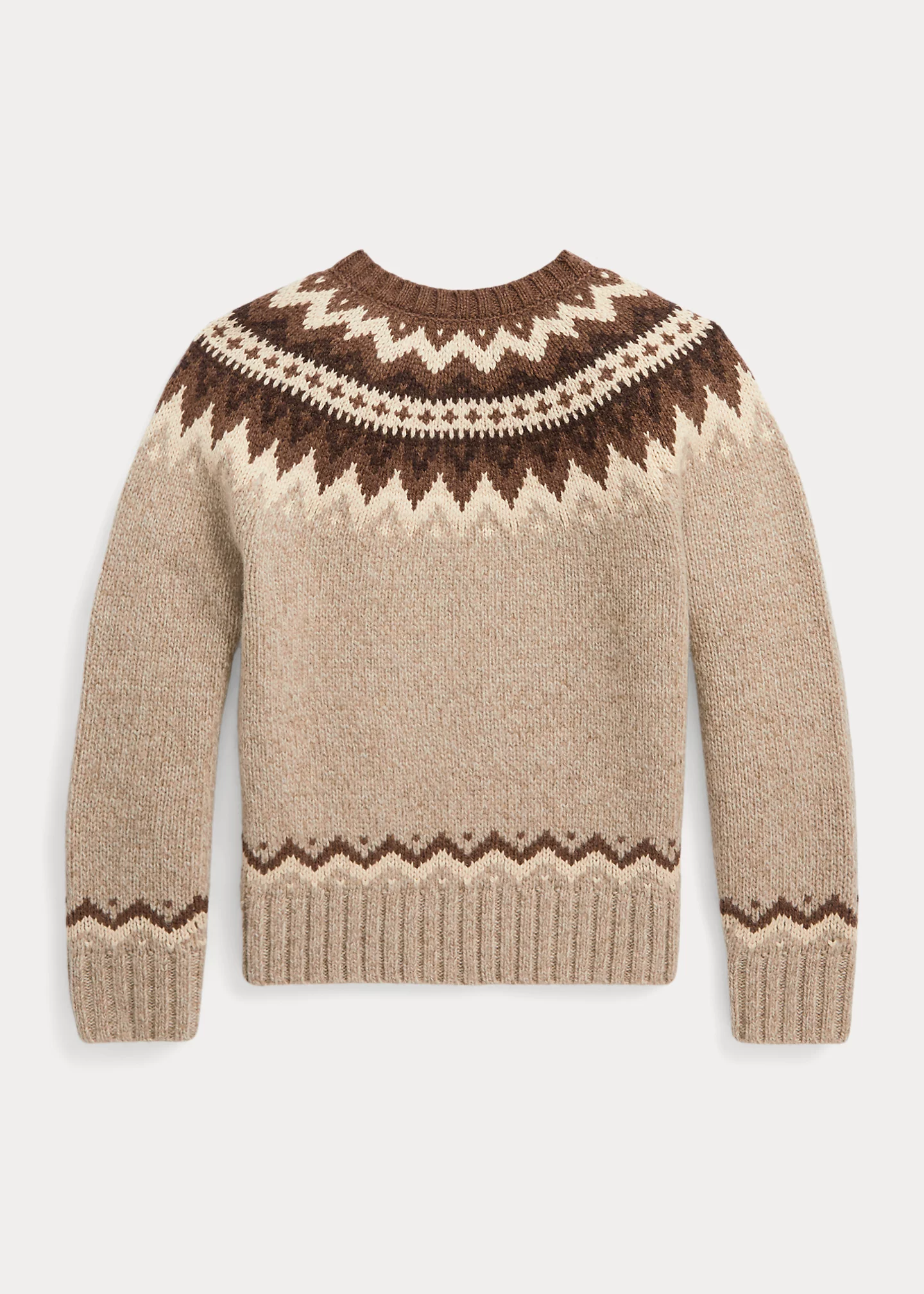 Fair Isle Wool-Blend Sweater