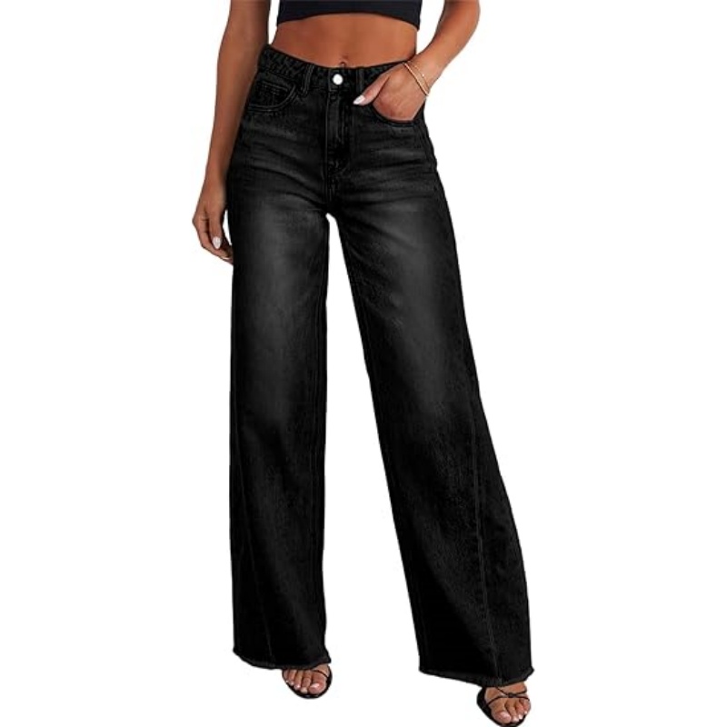 CHICDENLY Women's Wide Leg Jeans