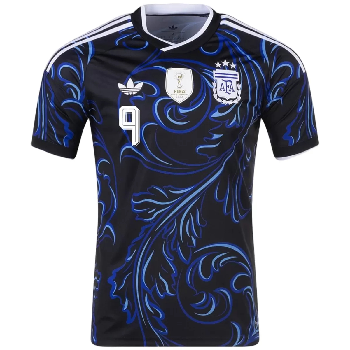 World Cup 2026 Argentina J.ÁLVAREZ #9 Away Shirt Soccer Jersey,Can Custom Name - Fan Version