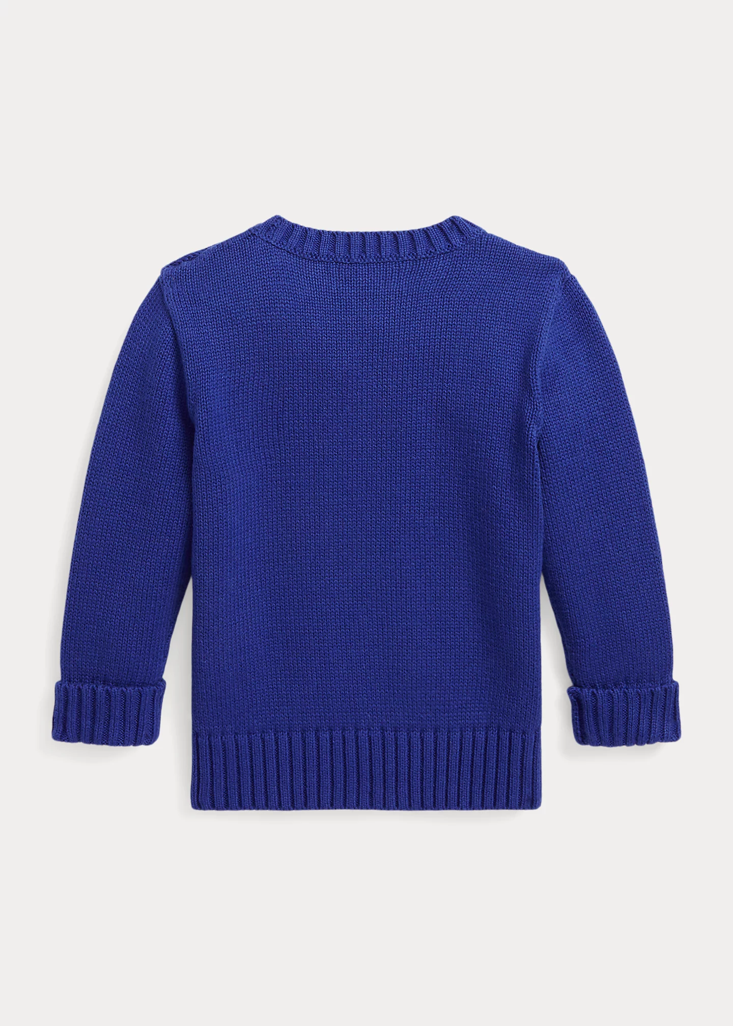 Dalmatian Intarsia-Knit Sweater