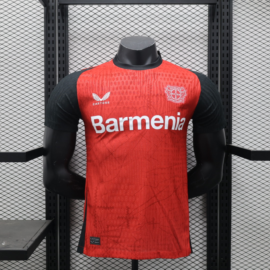 Bayer 04 Leverkusen Authentic Soccer Jersey Home Shirt 2024/25