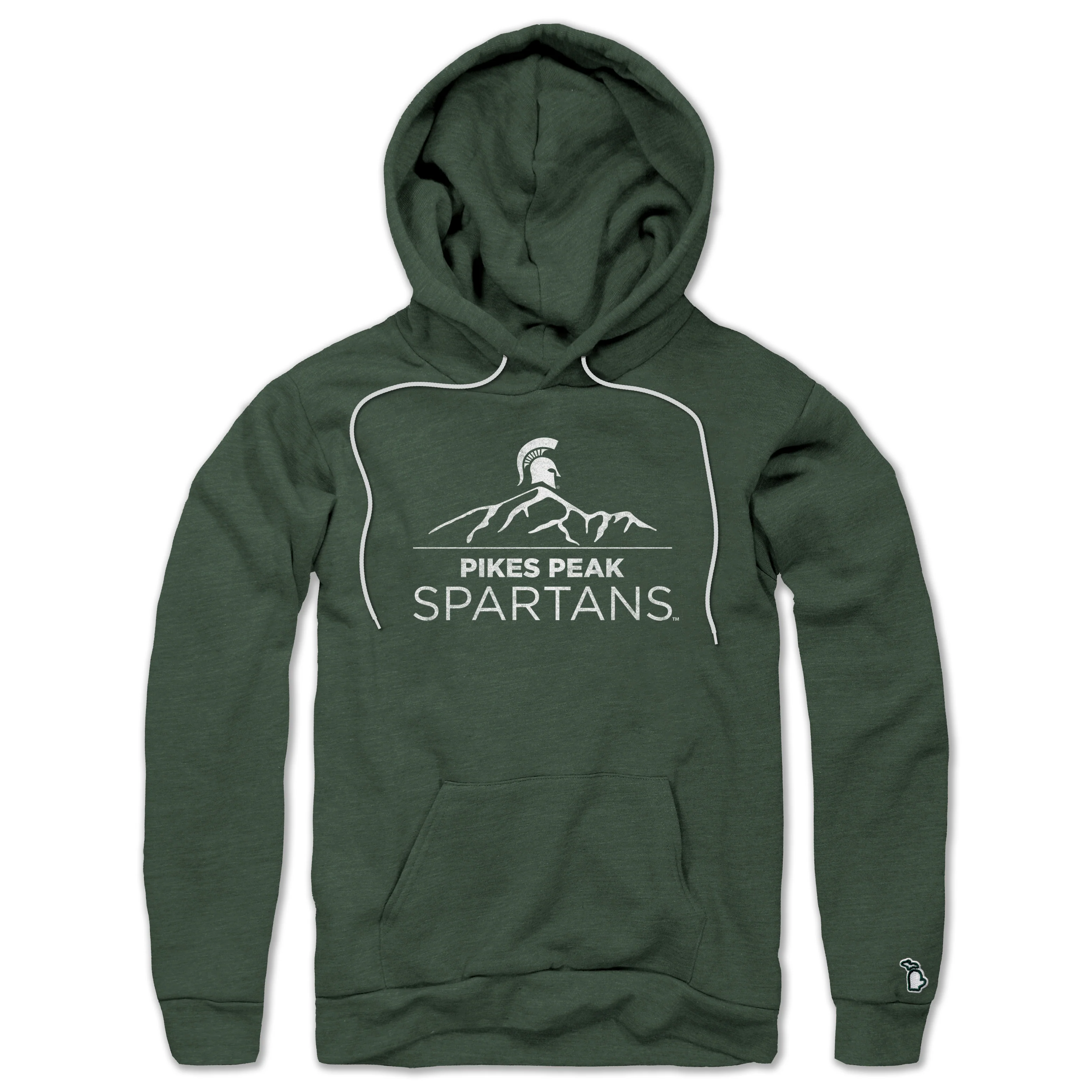 MSU - PIKES PEAK SPARTANS MOUNTAIN ALL SEASON HOODIE (UNISEX)