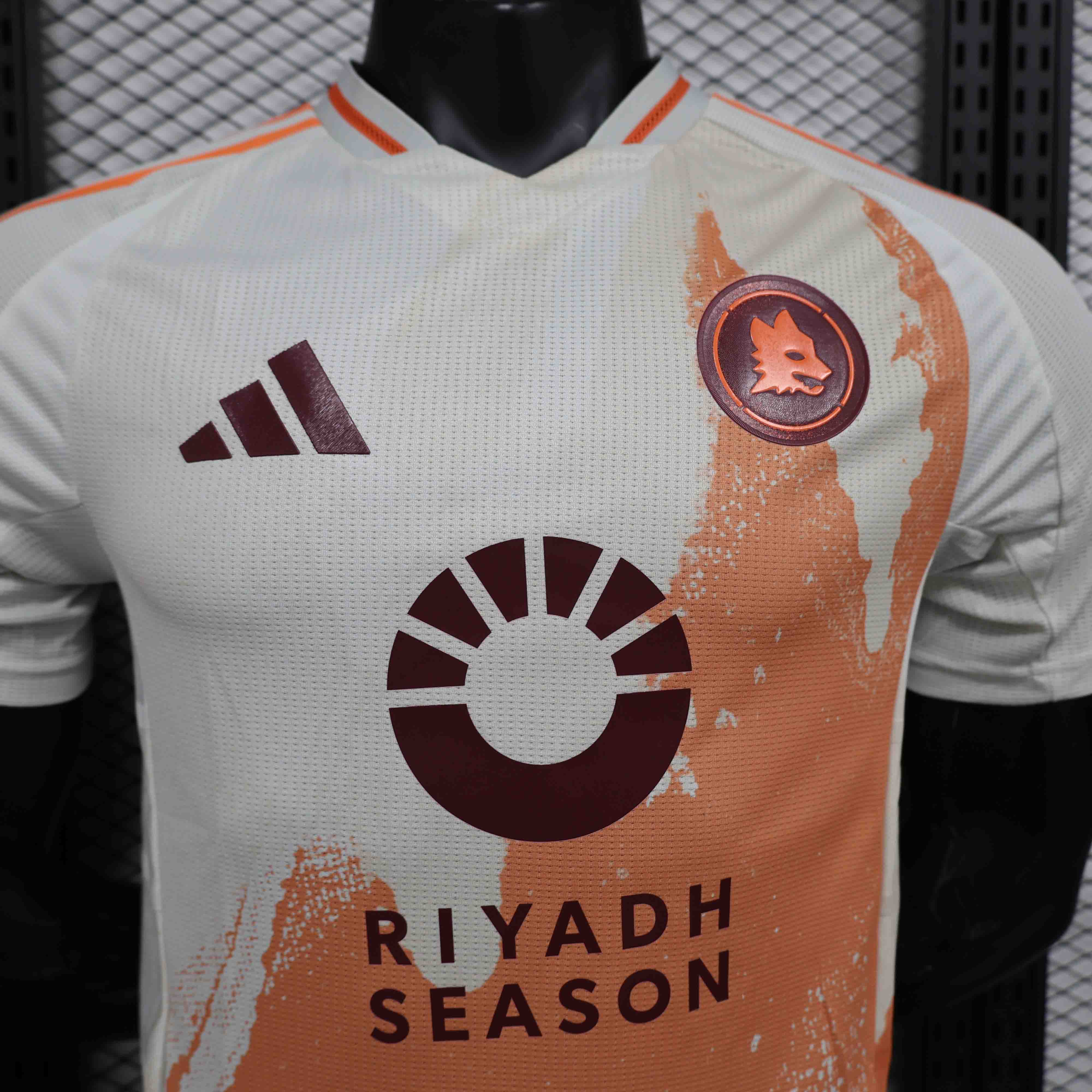Roma Authentic Soccer Jersey Away Shirt 2024/25