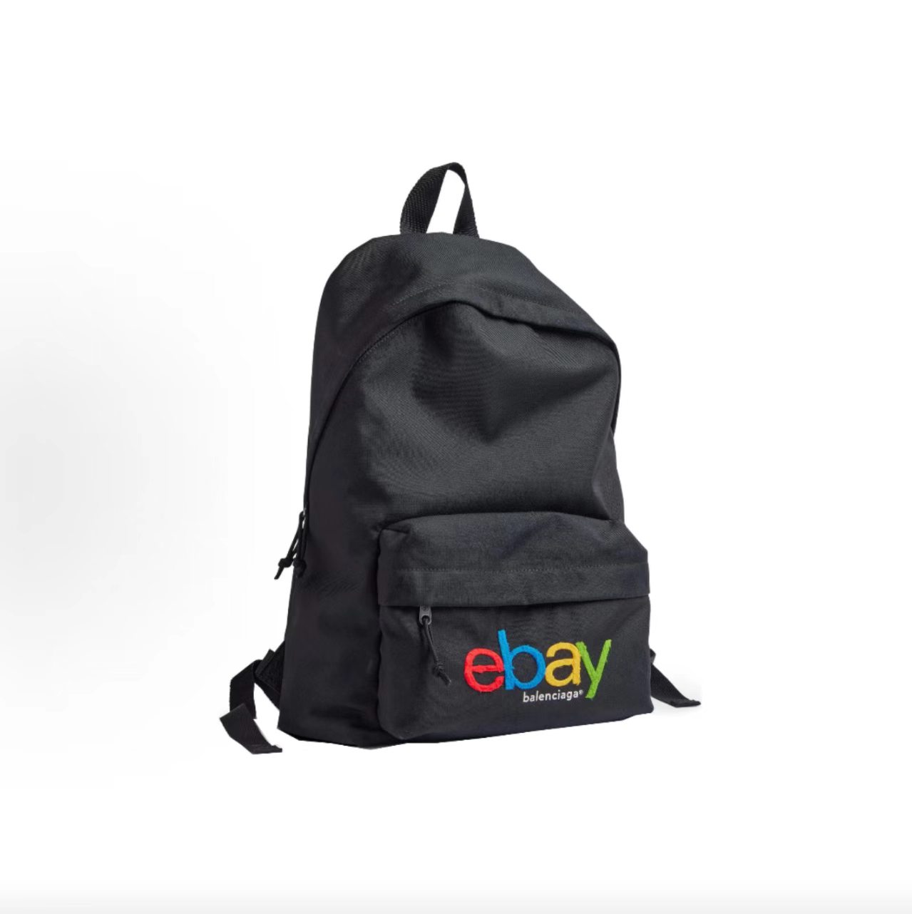 Balenciaga eBay Collaboration Explorer Backpack Black Nylon