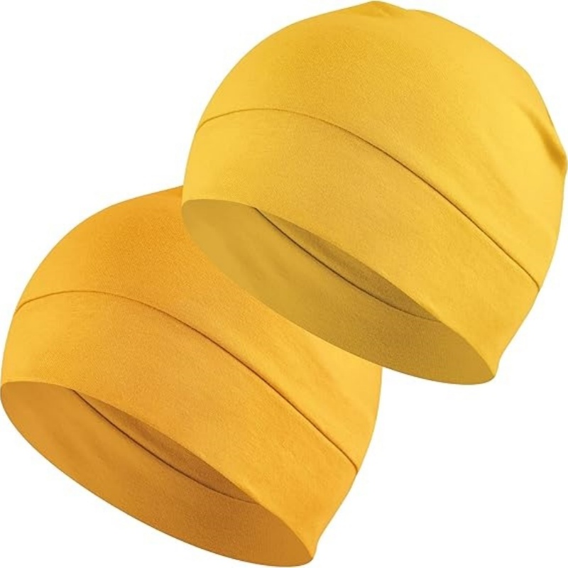 Headshion Cotton Skull Caps for Men Women