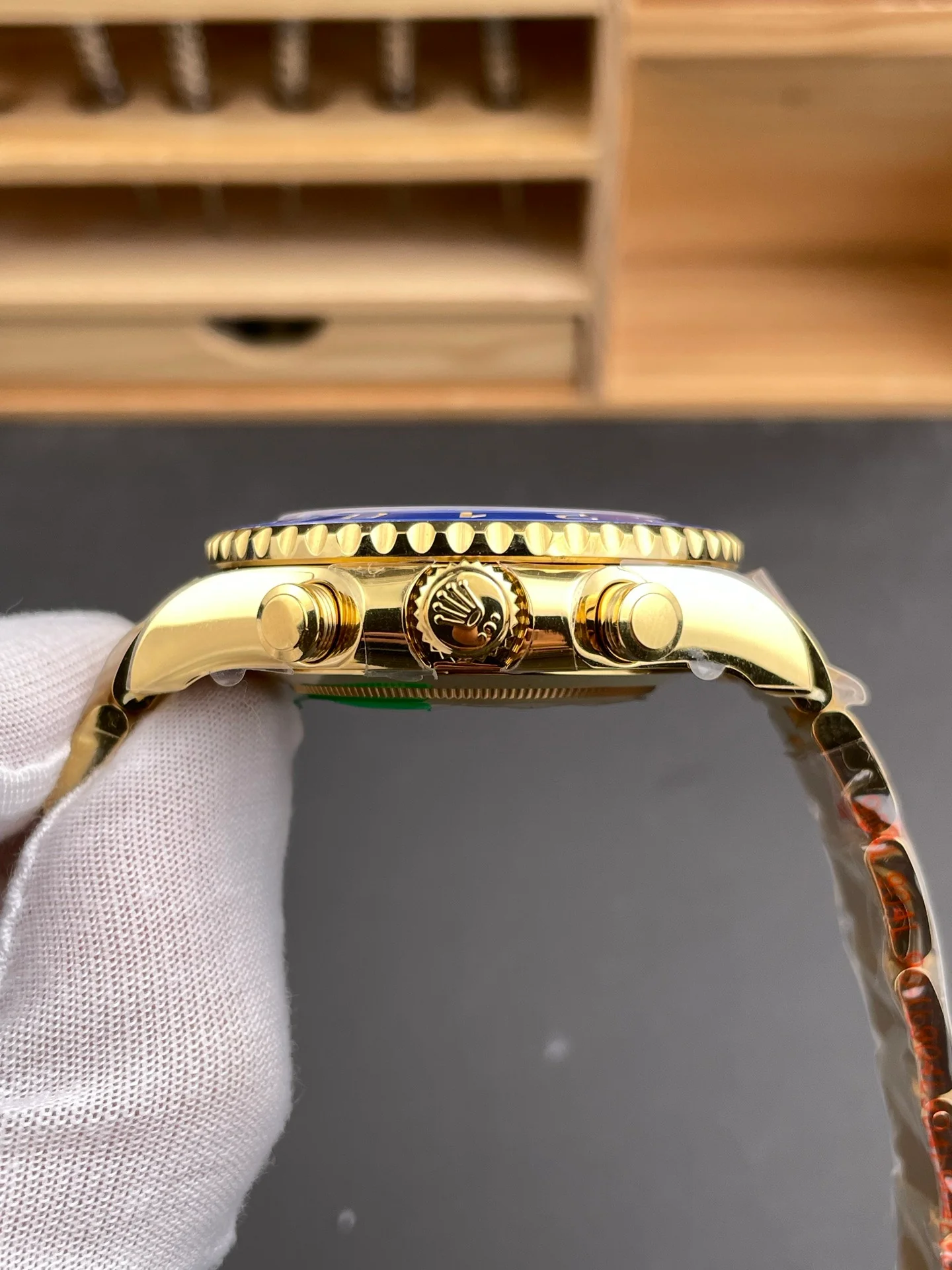 Full Gold Yacht-Master White Dial