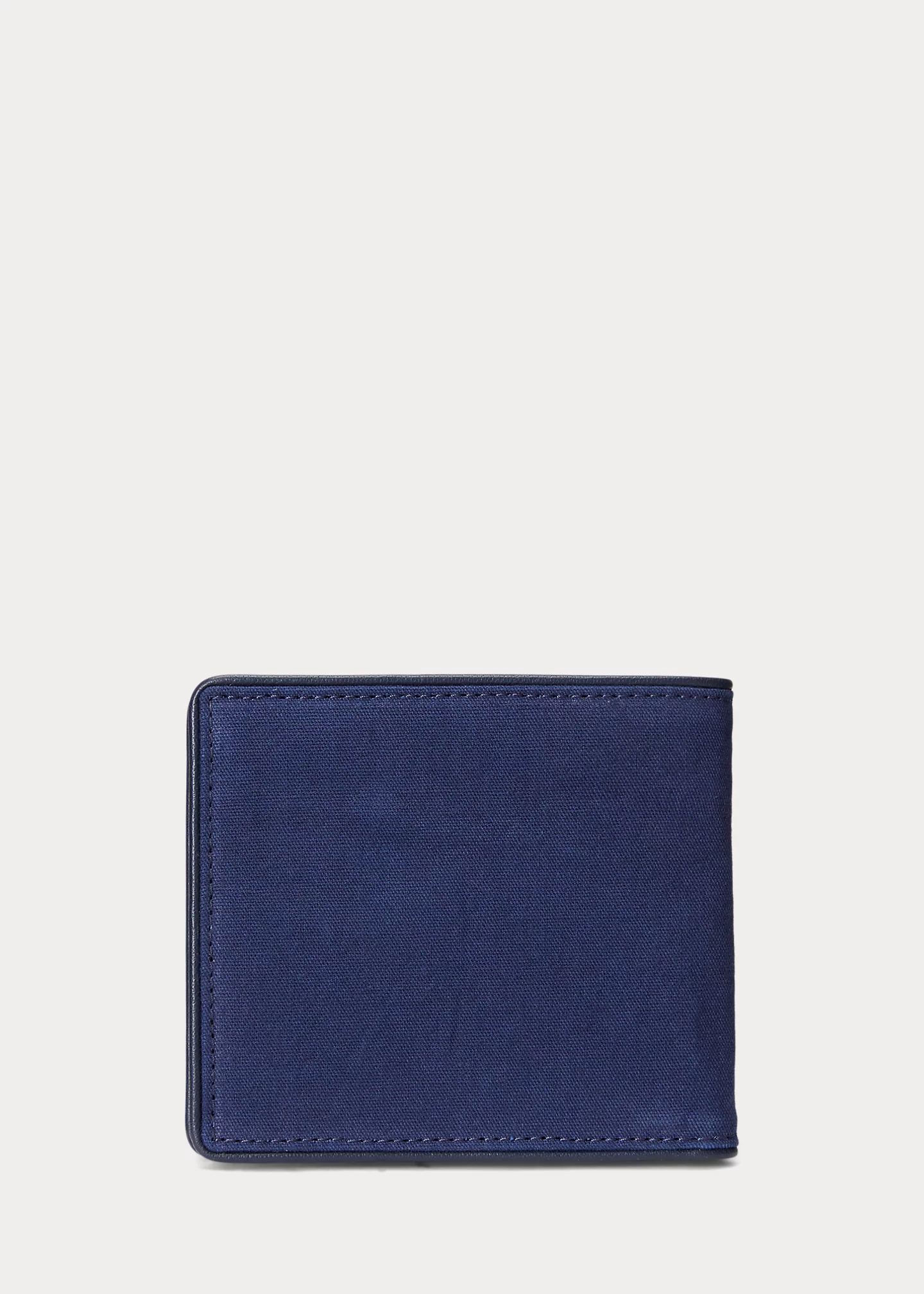 Crest Canvas & Leather Billfold Wallet