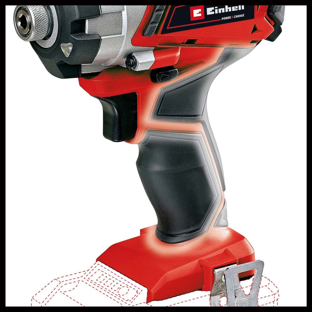 EINHELL Akumulatorowa zakrętarka udarowa Einhell TE-CI 18/1 Li-Solo, 18 V, 140 Nm