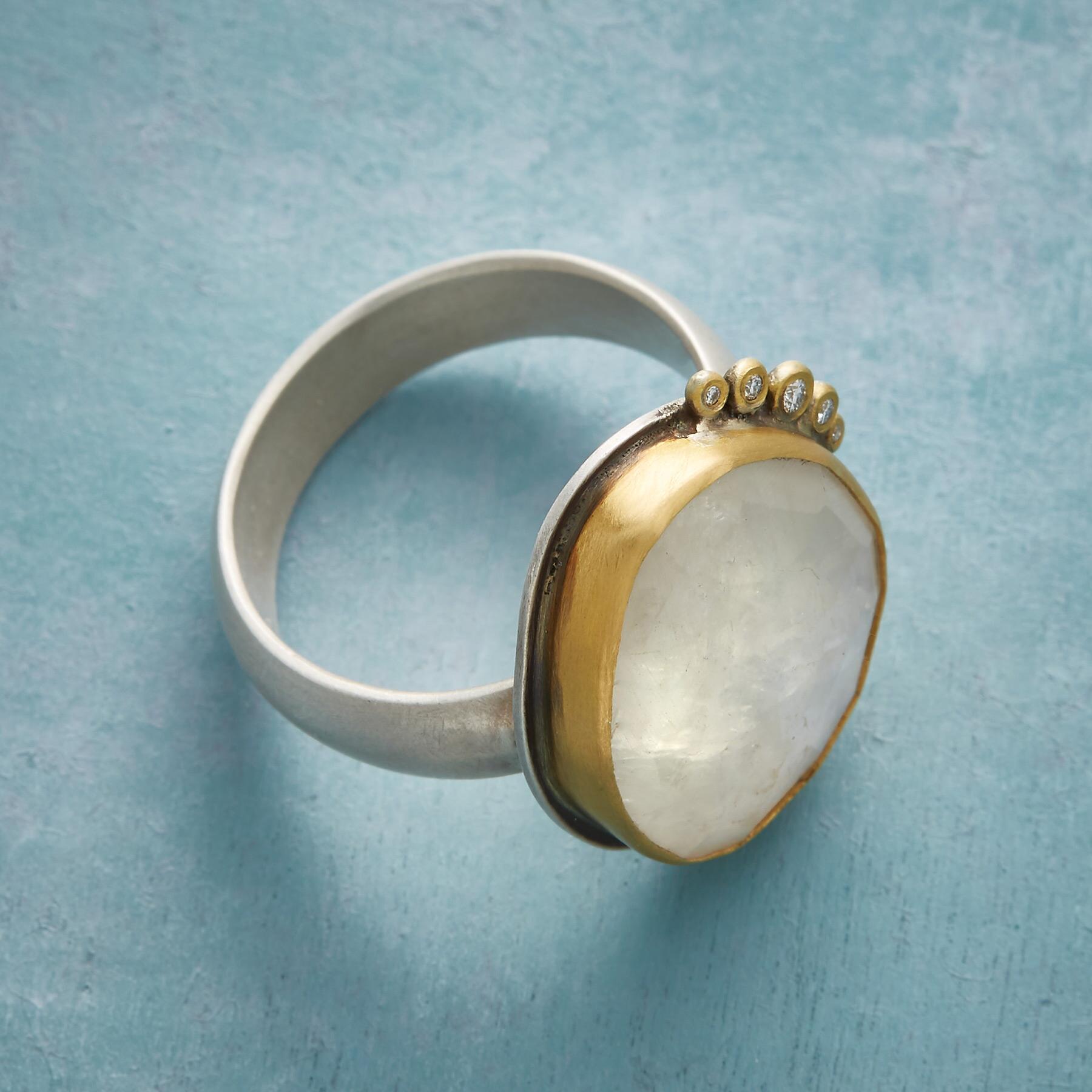 Over The Moon Diamond Ring
