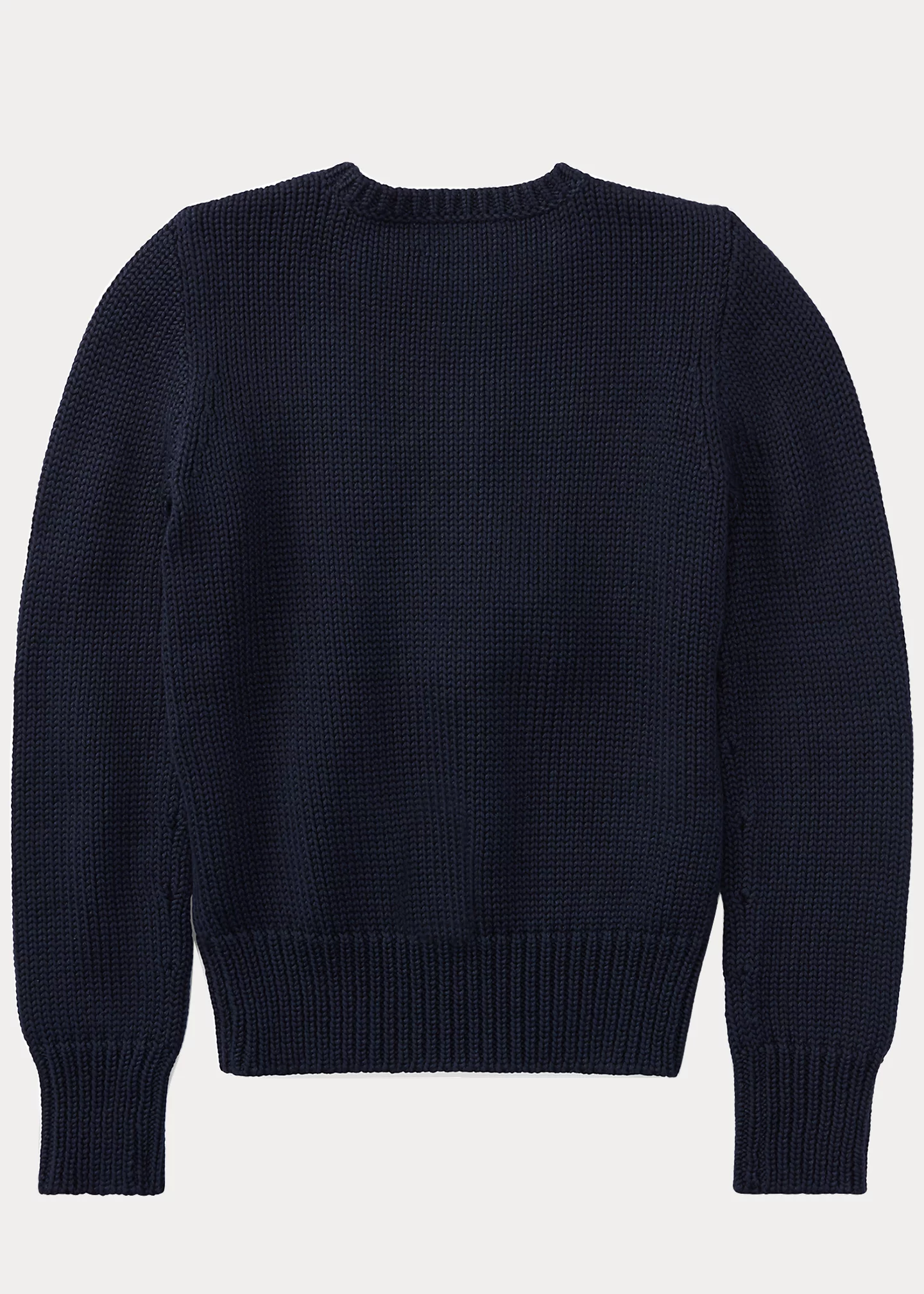 Flag Cotton Crewneck Sweater