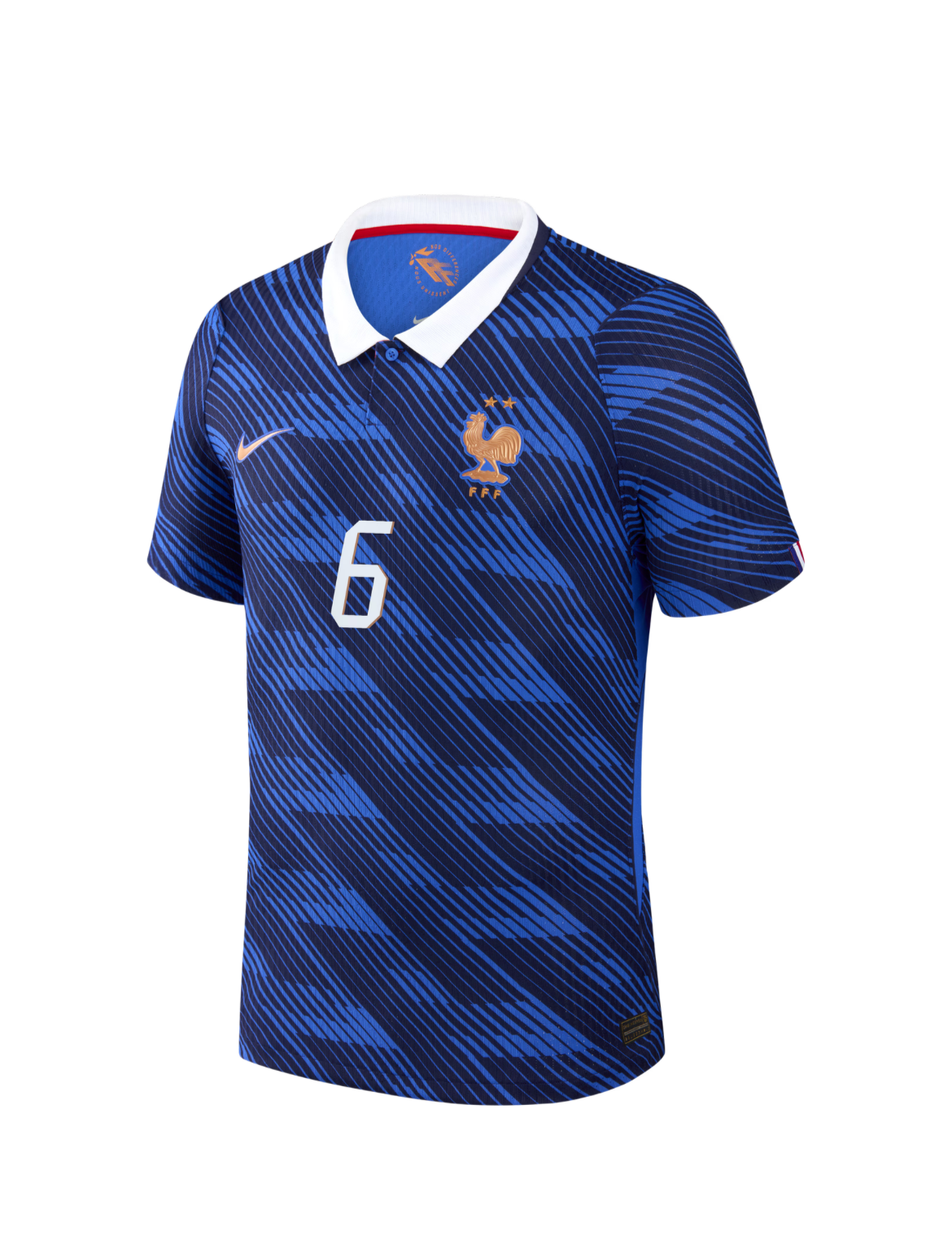 2026 World Cup France CAMAVINGA #6 Home Shirt Football Jersey