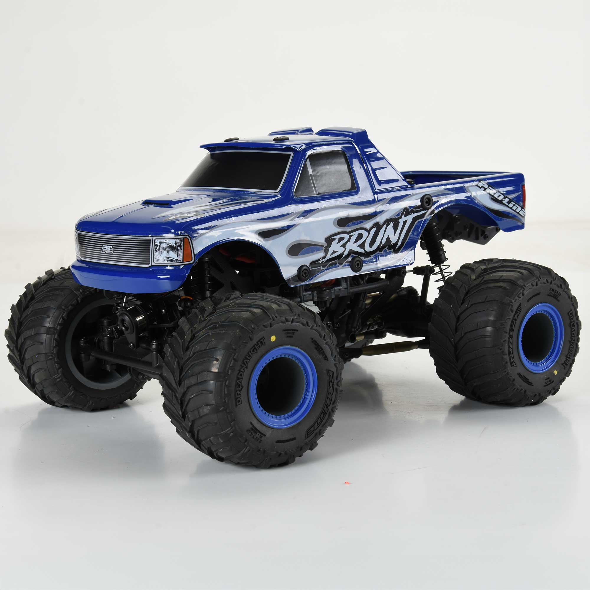 1/18 Pre-Cut Brunt Tough-Color Blue Body for Losi Mini LMT