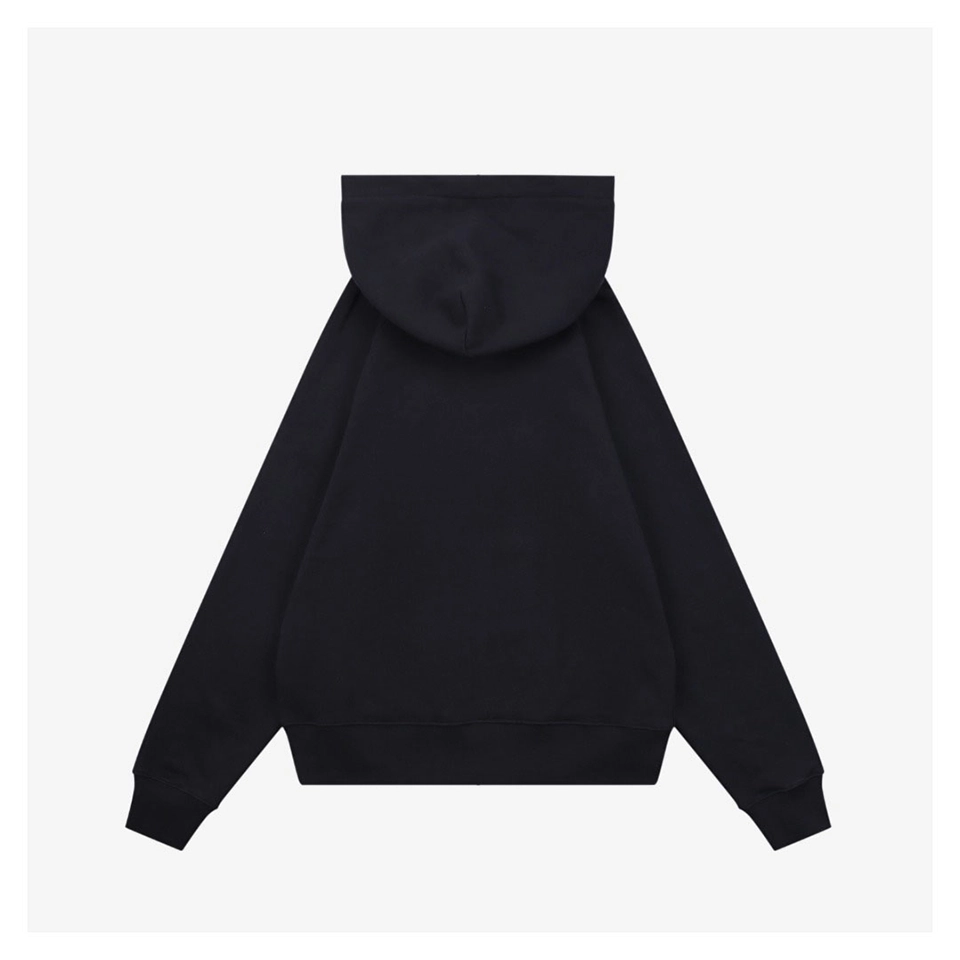 Ami Embroidered Letter Patch Hoodie