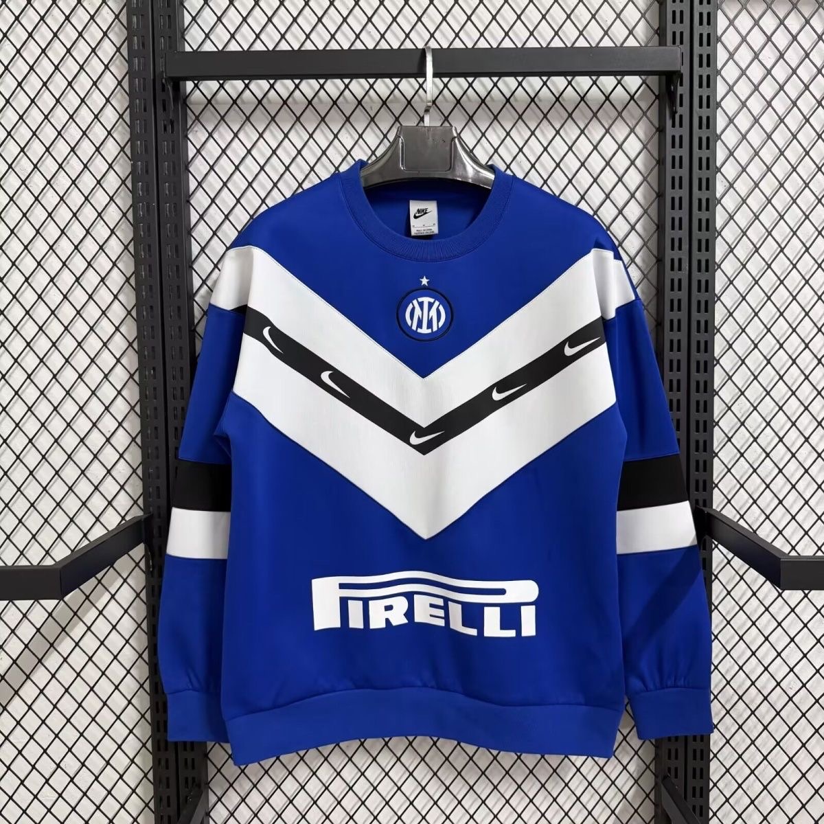 Inter Milan Training Kit Casual Sweatshirt Blue 2025/26