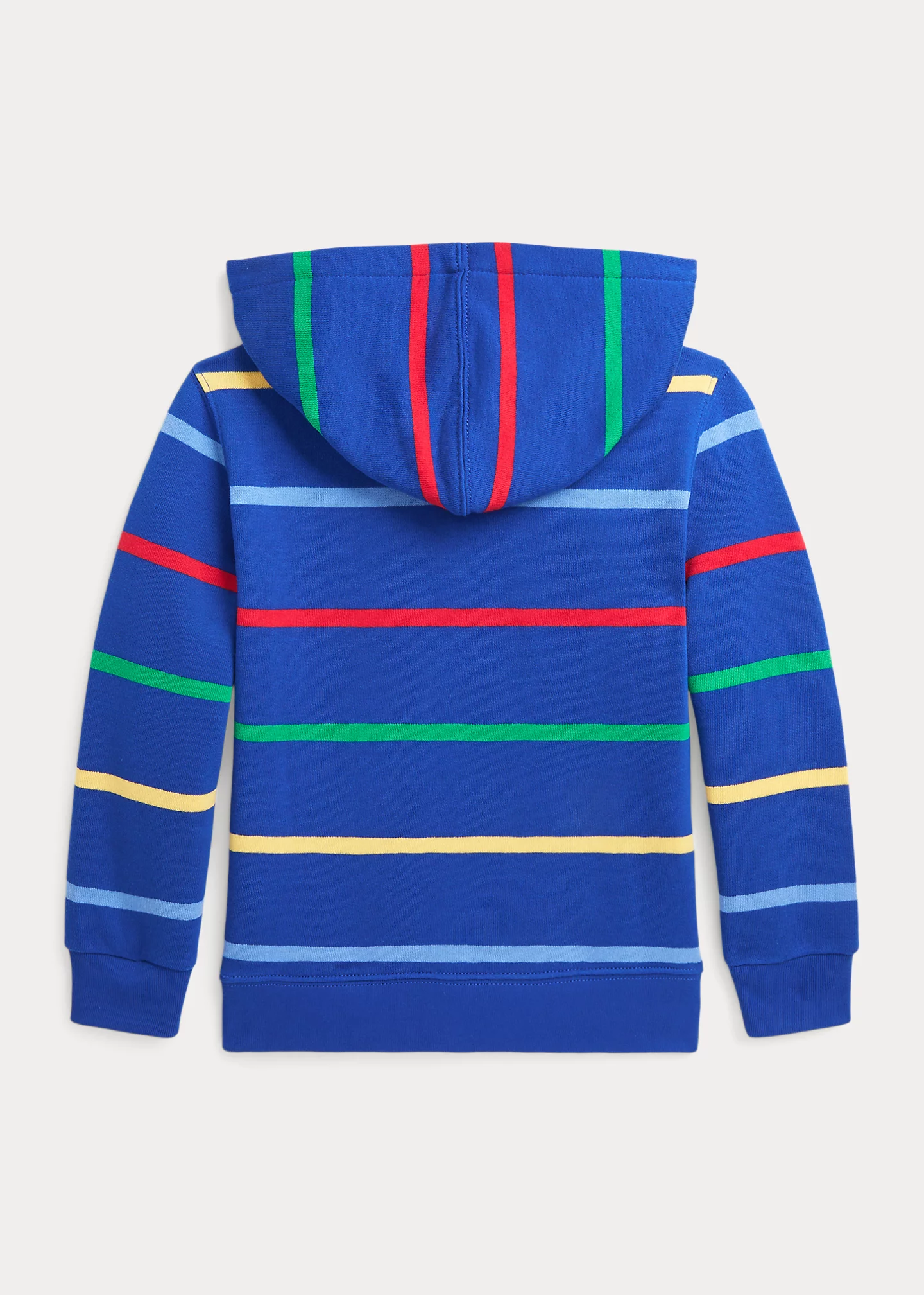 Striped Fleece Hoodie