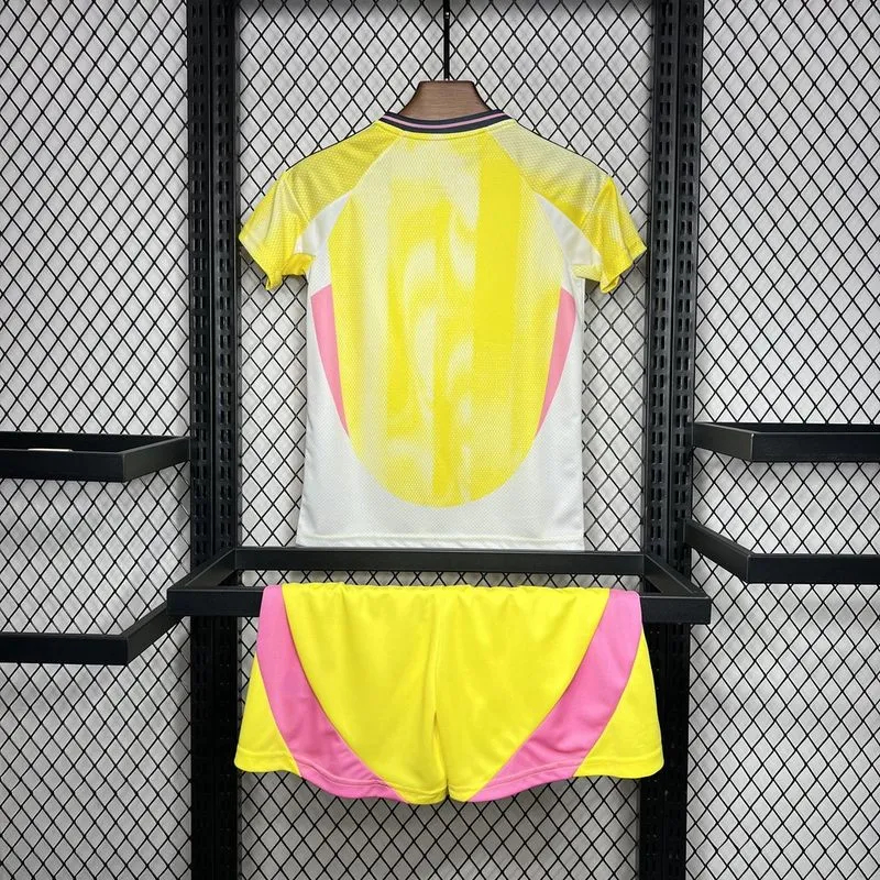 Juventus Soccer Jersey Away Kids Kit Jersey+Shorts 2024/25