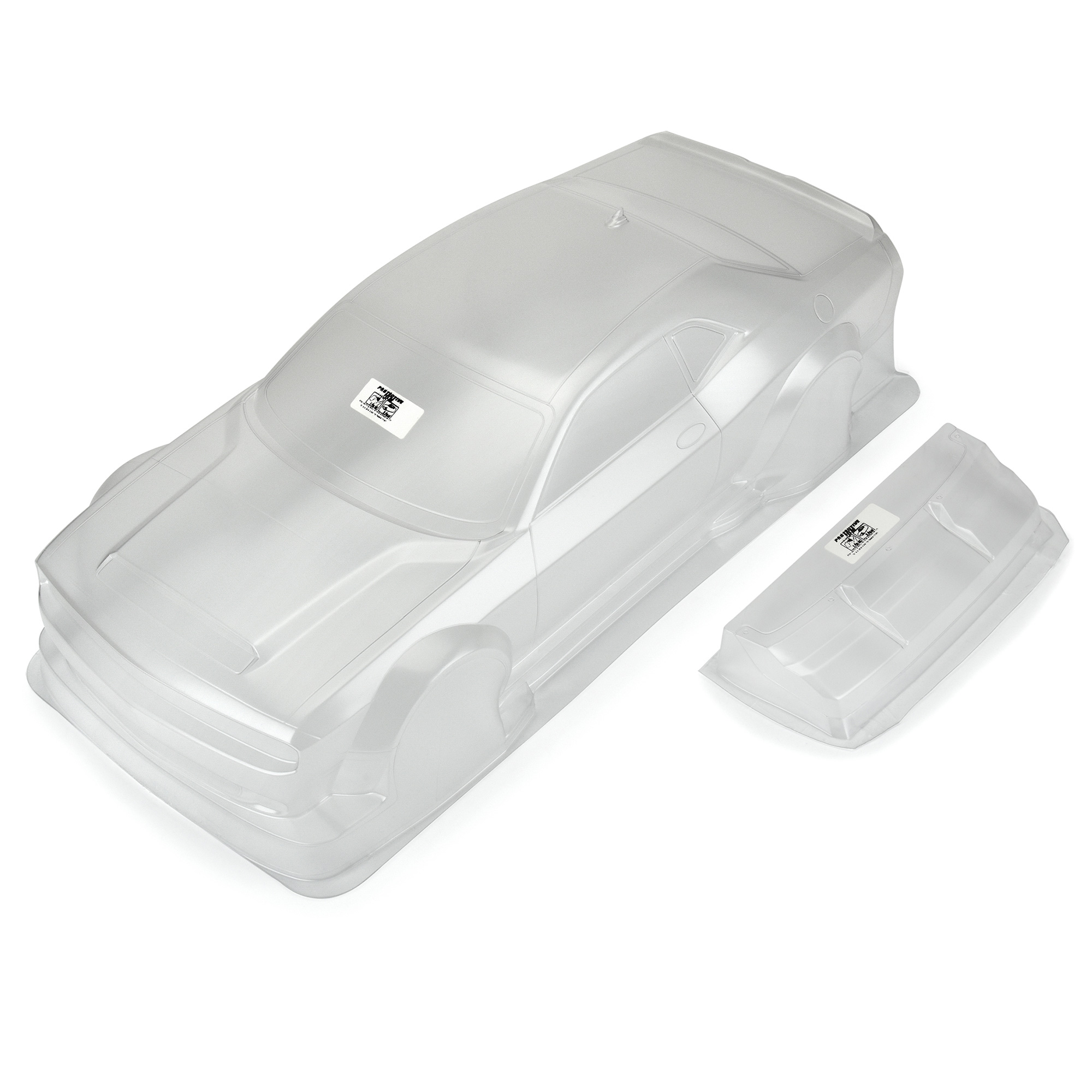 1/7 Dodge Challenger SRT Demon Clear Body: ARRMA Infraction 6S