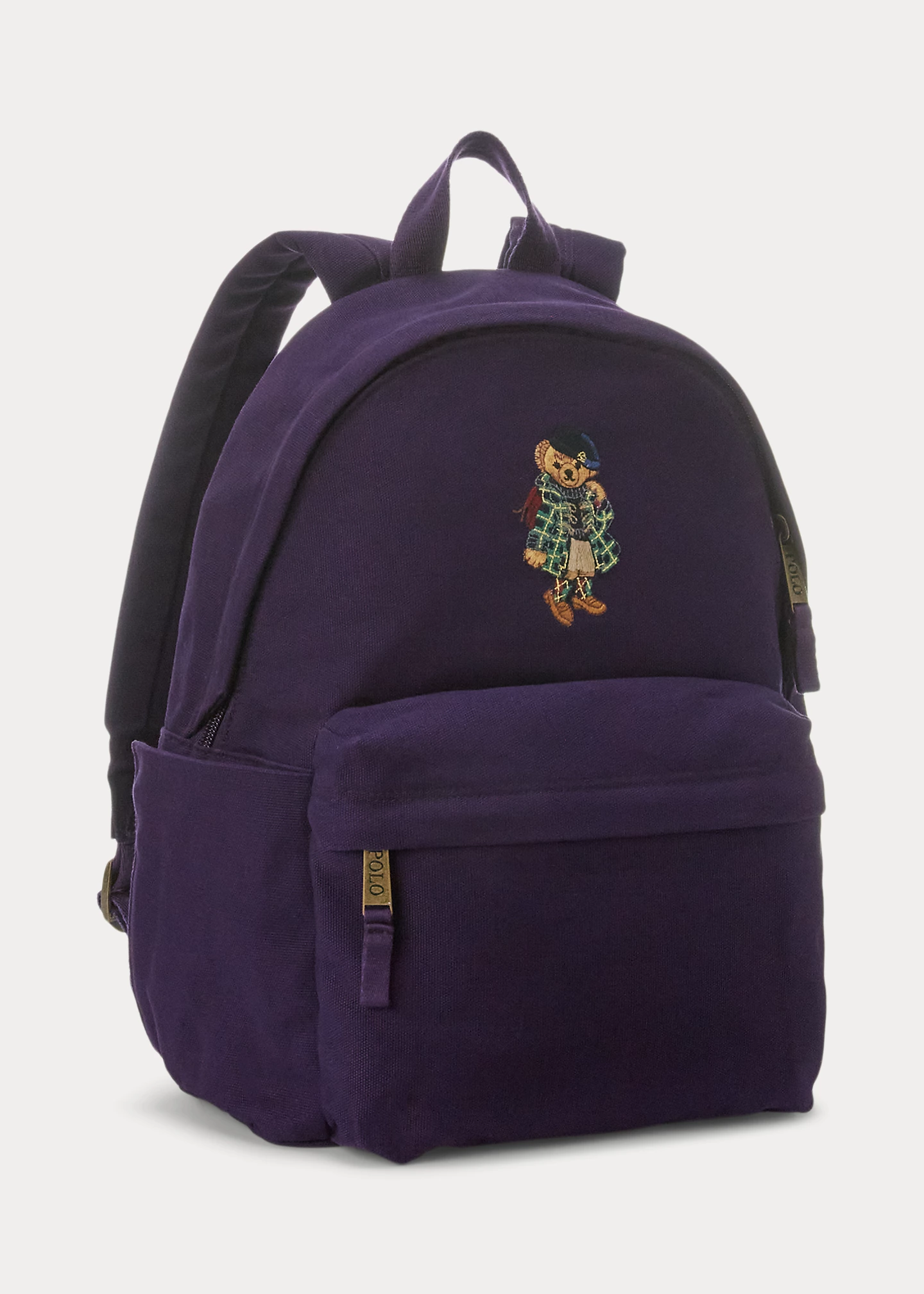 Polo Bear Canvas Backpack