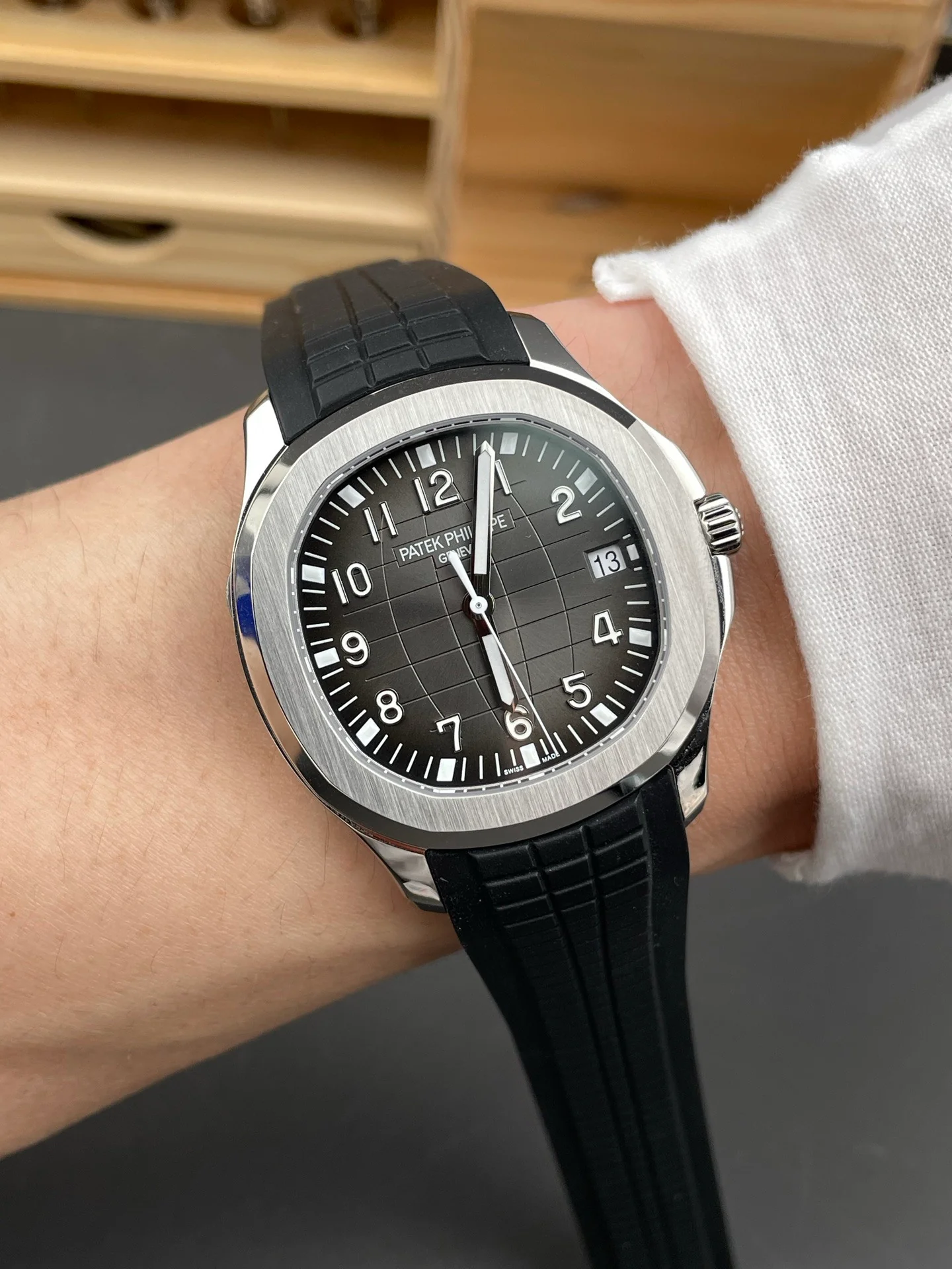 Patek Aquanaut 5167A Black Dial